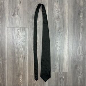 Reserve Dark Grey Silk‎ Tie with Line Detail